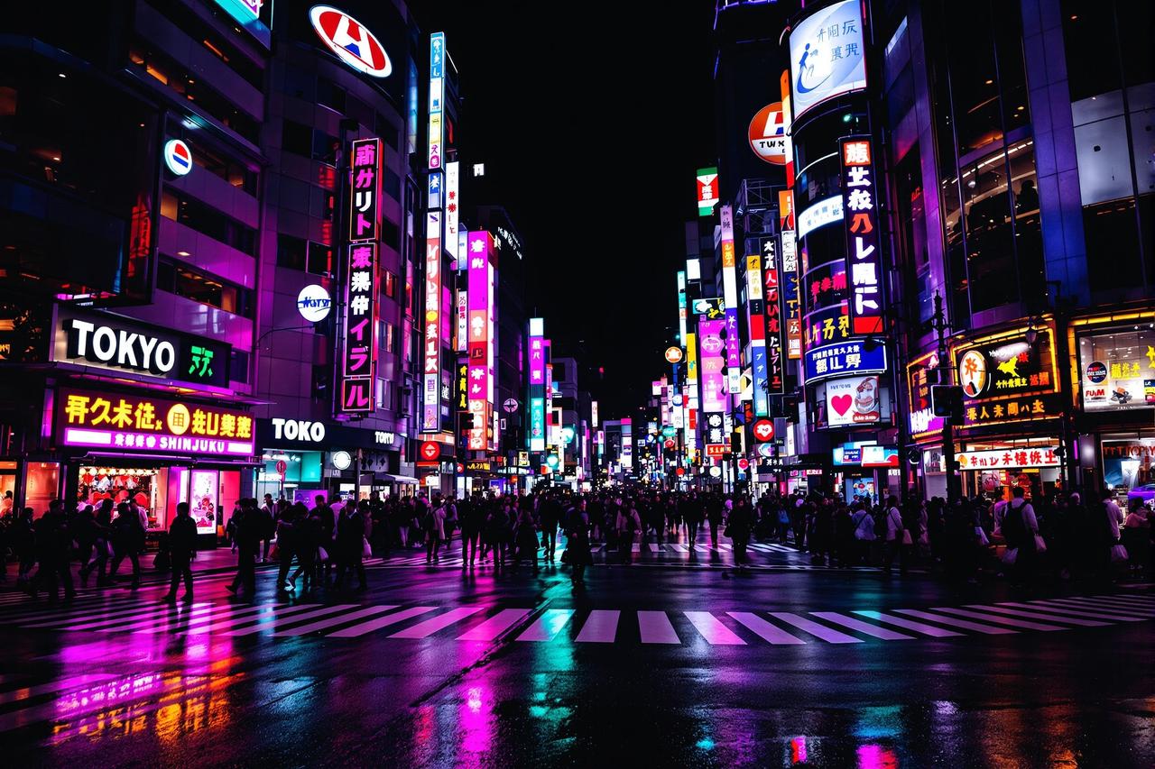 霓虹序曲 · 东京夜行记 - 图1