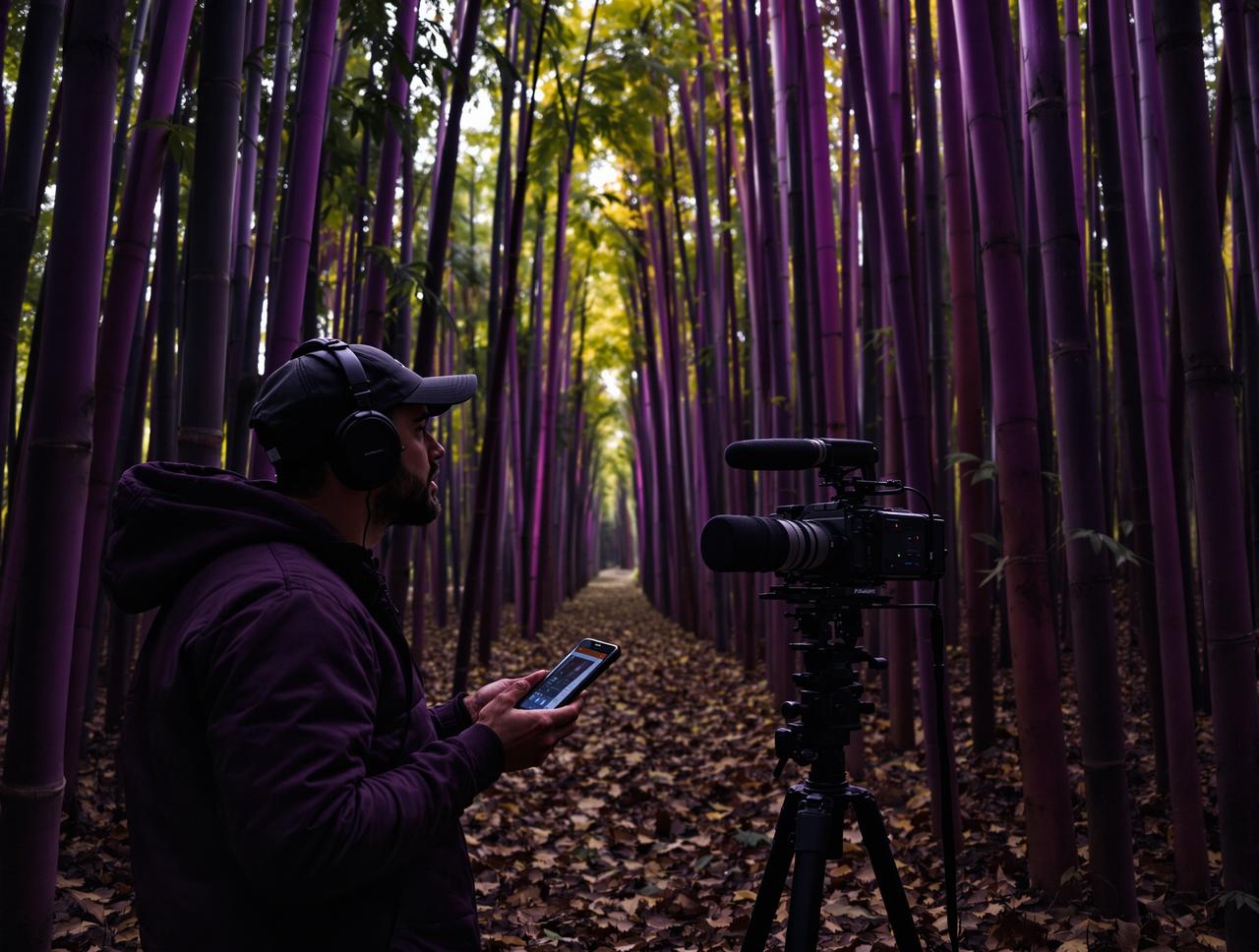 《山间一日》· 竹林深处的收音